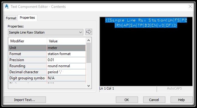 Adding station km to sample lines