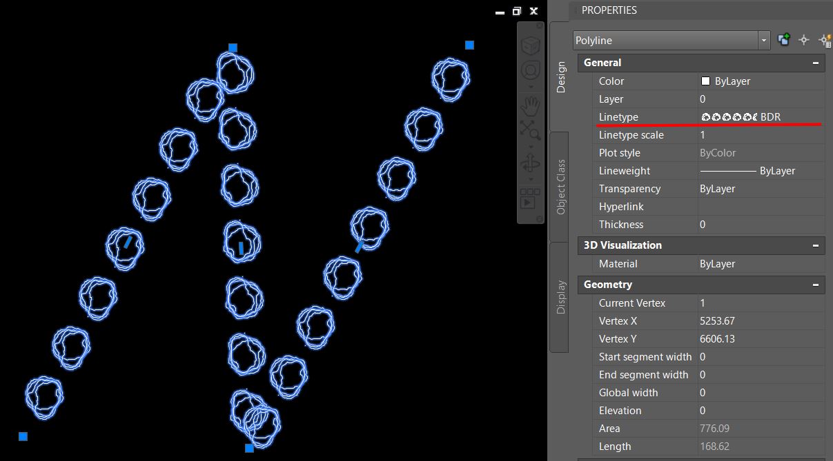 linetype from blocks in autocad