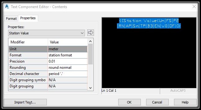Adding station km to equations