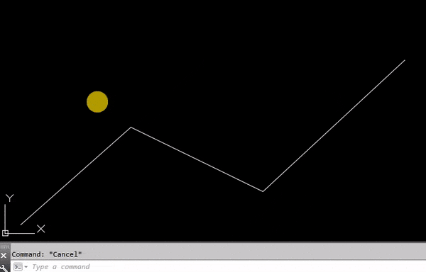 offset polyline autocad