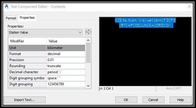 Hectometre to station equations