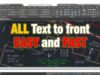 How to Bring all Text to Front in AutoCAD! (With 1 Command!)