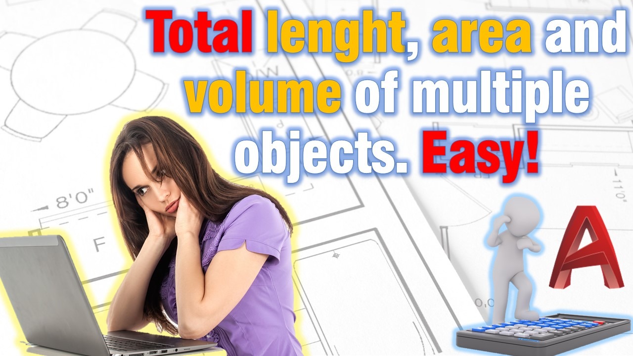 Get total length, area and volume of multiple objects!