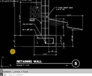 Using AutoCAD Wipeout to hide objects