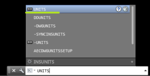 How to change Drawing Units in Autocad