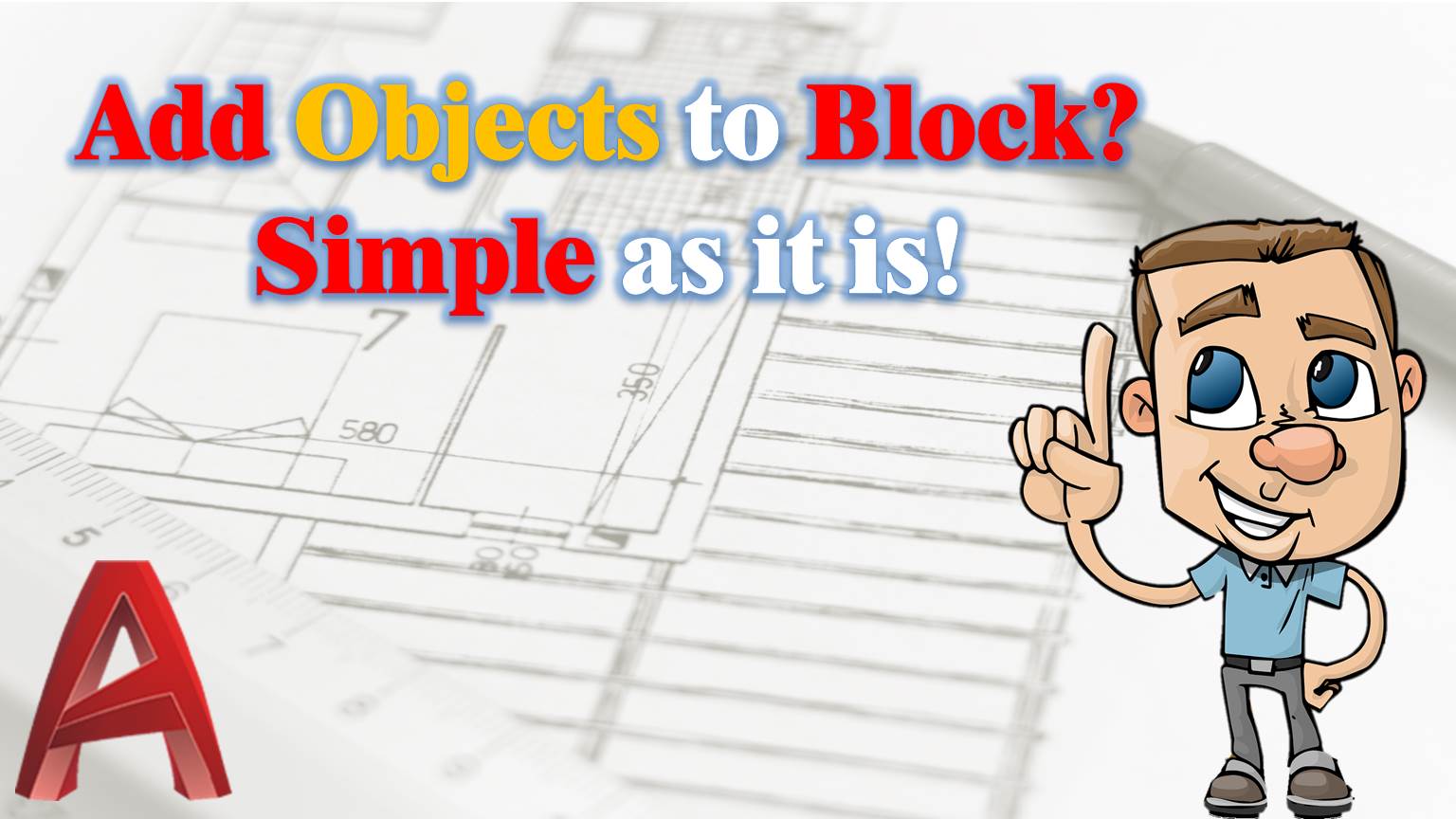 Adding objects to existing block