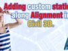 How to Add Custom Stations Along Alignment in Civil 3D.