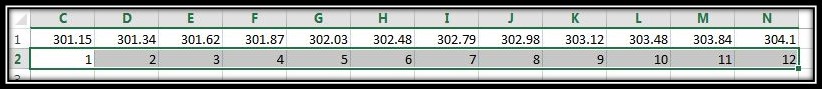 Using help row in excel to Flip data