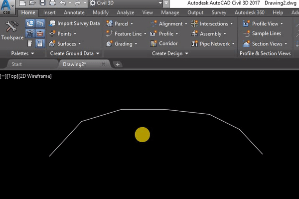 Delete multiple vertexes using Civil 3d!