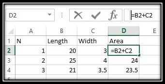 Excel is showing formulas instead of result