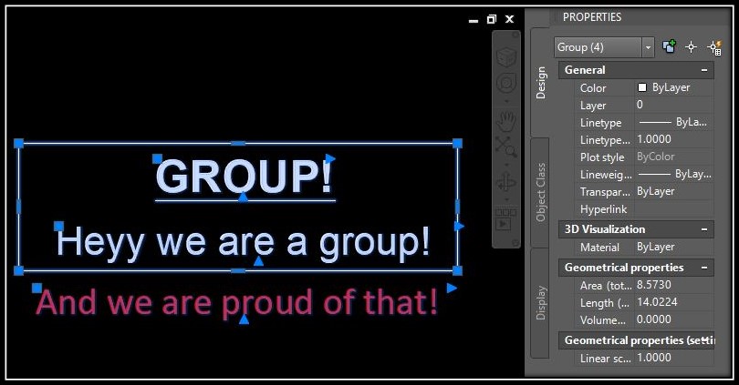 Add Objects to an Existing group!