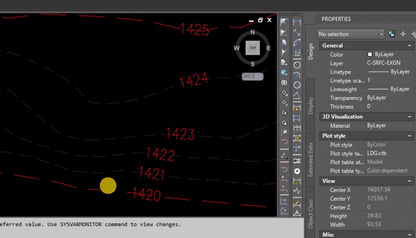 Set Elevations to Polylines Automatically!