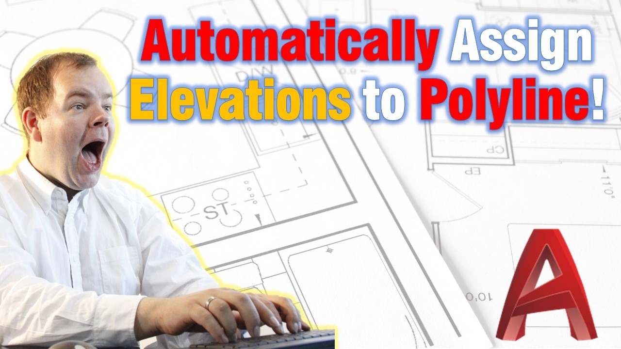 Set Elevations to polyline Automatically!