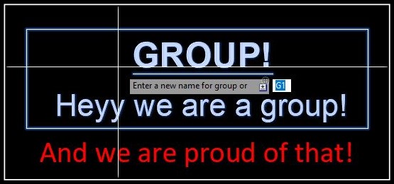 How to Rename an Existing Group in AutoCAD