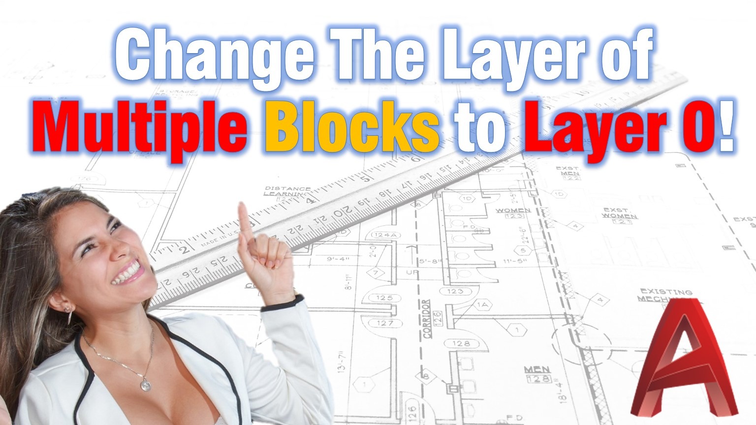 Change layer of multiple blocks to layer 0!