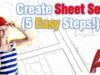 How to Create Sheet Set (5 Easy Steps!)