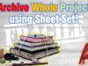 Archive Whole Project using Sheet Set!