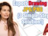 Export Drawing to JPG or PNG (3 Simple Step Solution!)