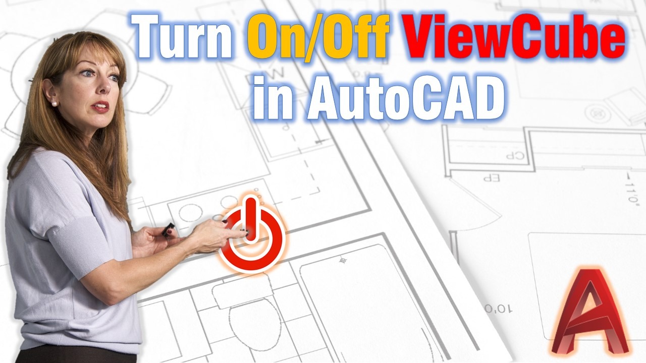 Turn On and Off Viewcube In AutoCAD