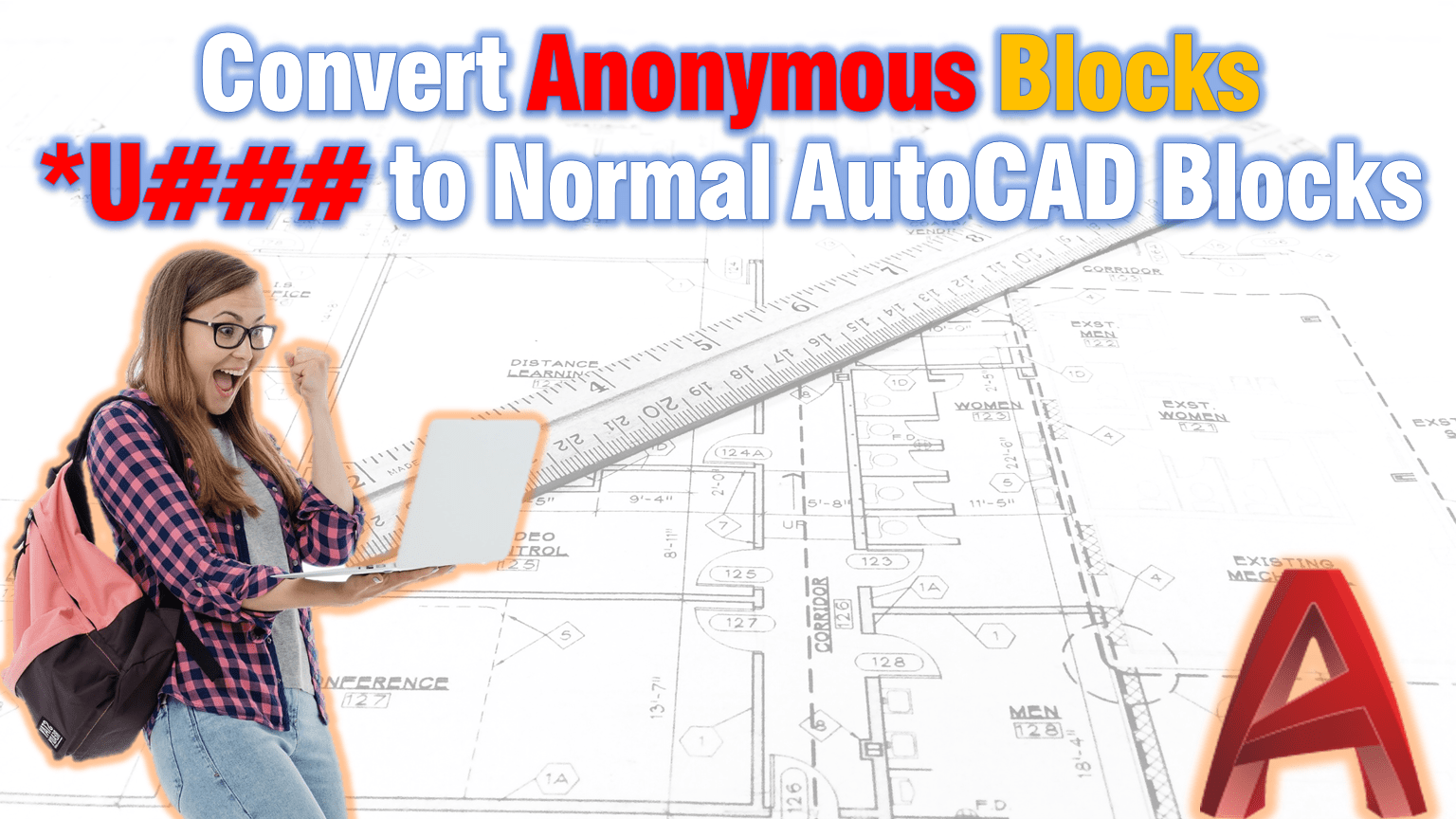 *U### Block to normal AutoCAD Block