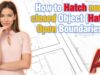 How to Hatch non-closed Object (Hatch Open Boundaries)