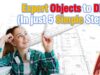 How to Export objects to DXF (In just 5 Simple Steps!)