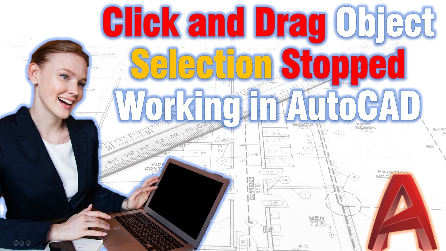 Click and drag selection stopped working AutoCAD