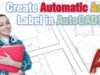 How to Create Automatic Area Label (4 Step Solution!)