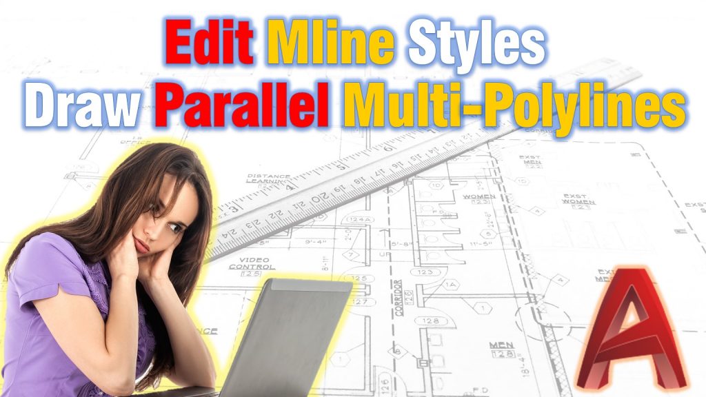 how to dral multiple parallel polylines