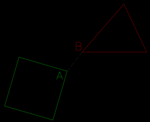 measure distance between two points