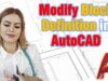 How to Modify Block Definition in AutoCAD (How to Edit Blocks)