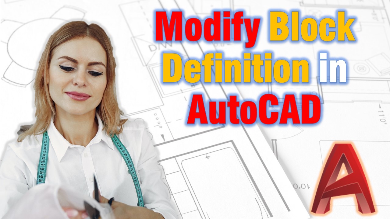 how to edit blocks in autocad