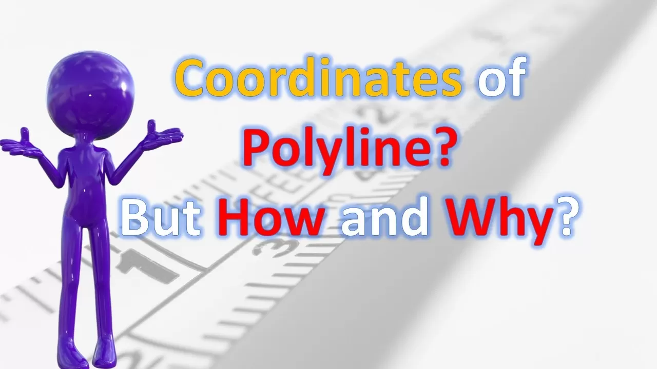 Export coordinates of polyline