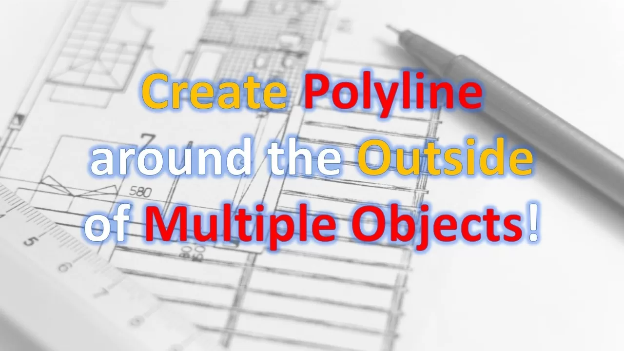 Polyline around Multiple Objects