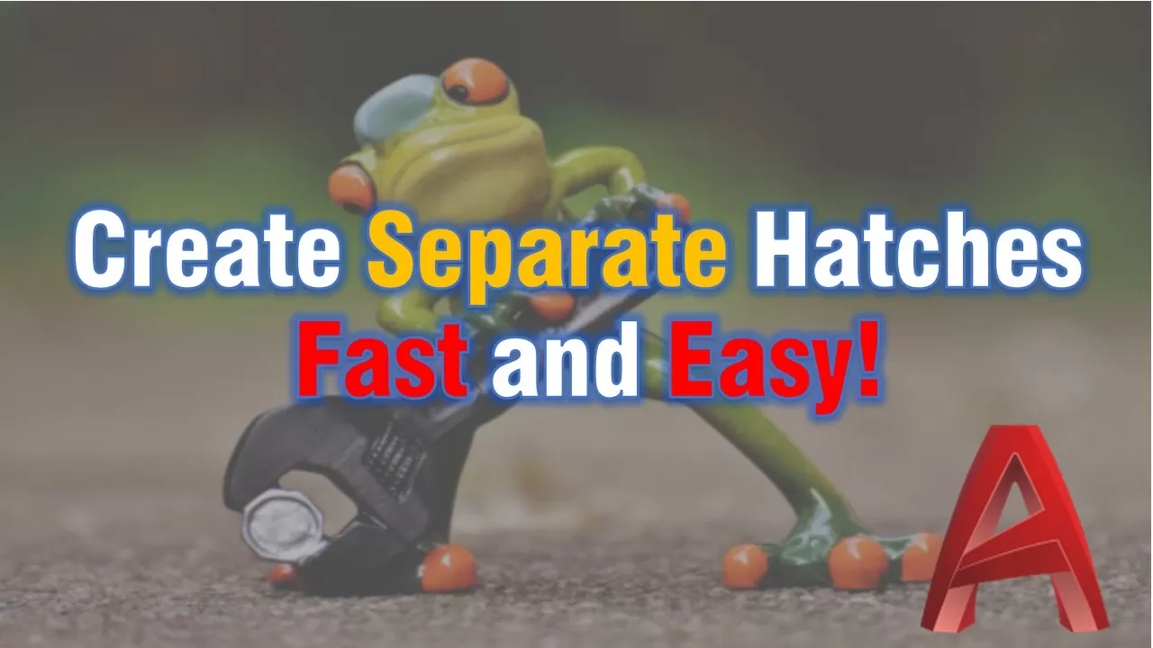 Create separate hatches easy and fast